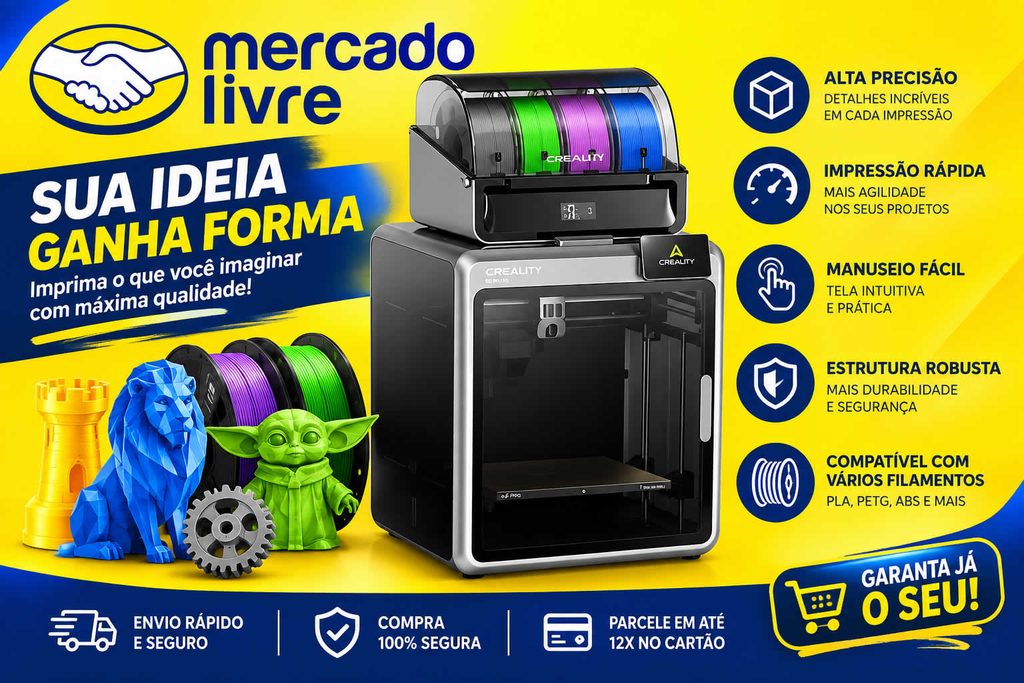 Creality K2 Pro Combo, Impressora 3D Creality K2 Pro, Creality K2 Pro Combo FDM, Impressora 3D Creality, Impressora 3D FDM, Creality K2 Pro Preço, Creality K2 Pro Promoção, Creality K2 Pro Desconto, Creality K2 Pro Oferta, Creality K2 Pro Mercado Livre, Comprar Creality K2 Pro, Comprar Impressora 3D, Impressora 3D Mercado Livre, Impressora 3D Profissional, Impressora 3D Grey, Creality K2 Pro Combo Preço, Creality K2 Pro Melhor Preço, Impressora 3D Em Promoção, Impressora 3D Para Comprar, Creality K2 Pro Valor, Impressora 3D Para Projetos, Impressora 3D Para Empresas, Impressora 3D Para Prototipagem, Impressão 3D Profissional