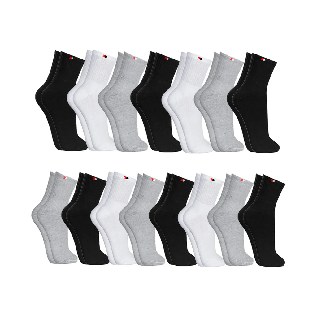 Kit meias Sandrini, comprar meias Sandrini, meias esportivas, meias de algodão, meias cano médio, kit 15 pares de meias, meias masculinas, meias confortáveis, meias para academia, meias para corrida