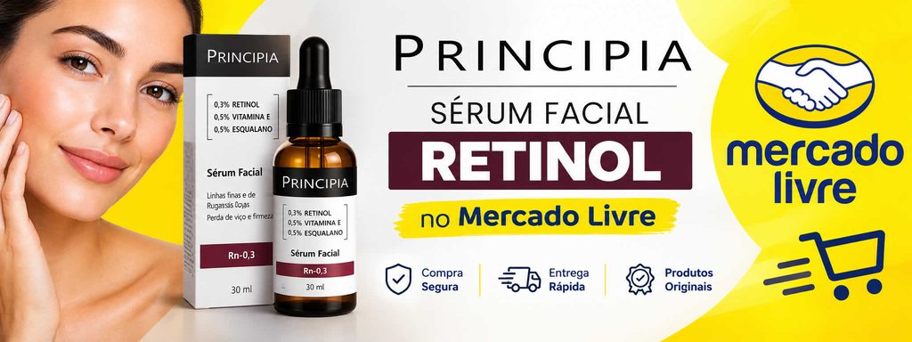 Principia Sérum Facial Retinol no Mercado Livre, Comprar Principia Sérum Facial Retinol, Principia Retinol Mercado Livre, sérum facial Principia, sérum retinol Principia, Principia sérum anti-idade, Principia retinol para o rosto, comprar Principia no Mercado Livre, Principia skincare