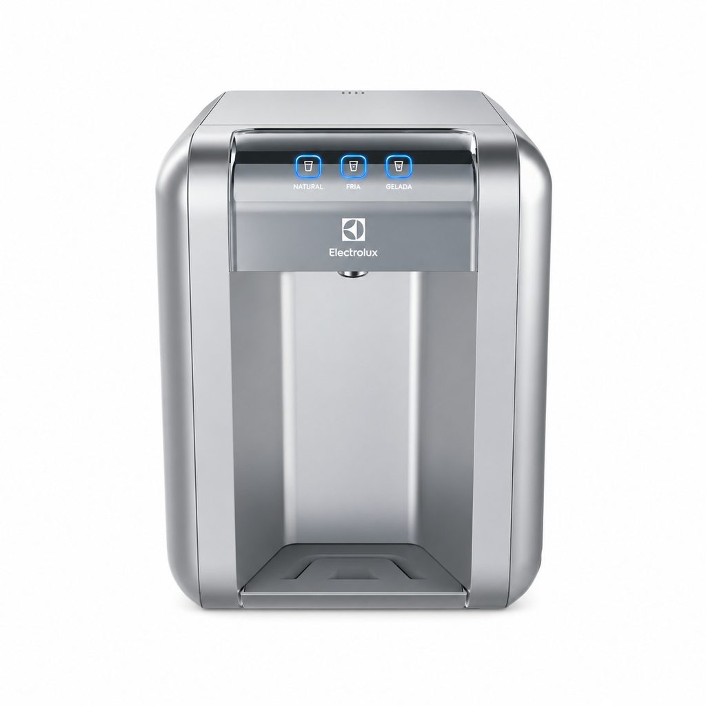 purificador de água Electrolux, Electrolux PE11X, purificador Electrolux PE11X, purificador de água gelada, purificador de água fria, purificador de água natural, purificador bivolt, purificador de água prateado, comprar purificador Electrolux, purificador de água para cozinha