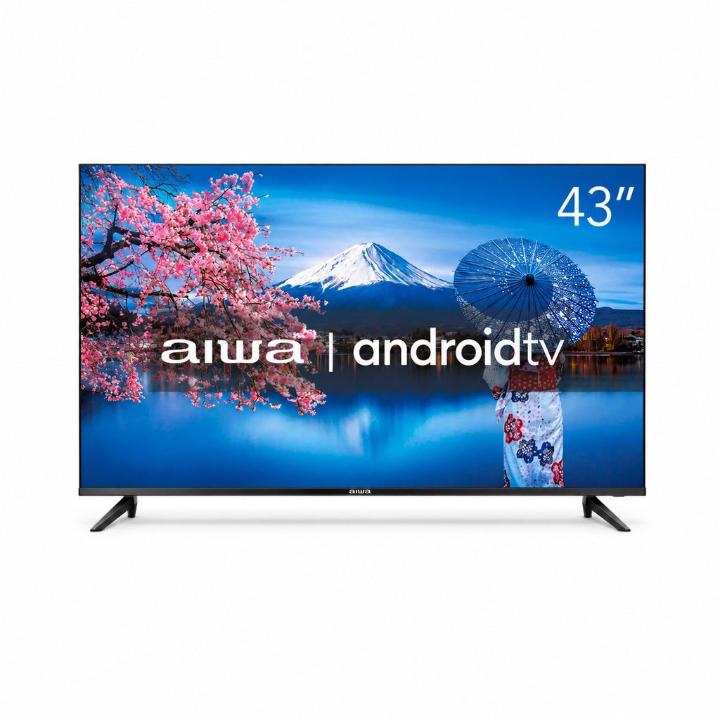smart tv aiwa 43, smart tv aiwa 43 polegadas, smart tv 43 polegadas, smart tv full hd, tv 43 full hd, smart tv android, smart tv android 43, tv aiwa 43, smart tv aiwa full hd, tv com hdr10, smart tv hdr10, tv com dolby audio, smart tv dolby audio, tv borda ultrafina, smart tv borda ultrafina, comprar smart tv 43